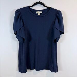 🔥NWOT Michael Kors Navy Blue Women's Top Size 1X🔥